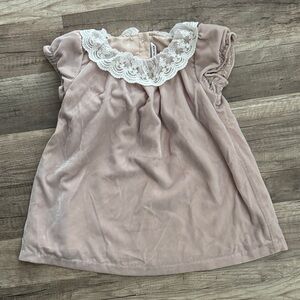 NWT Janie and Jack Velvet and Lace Dress